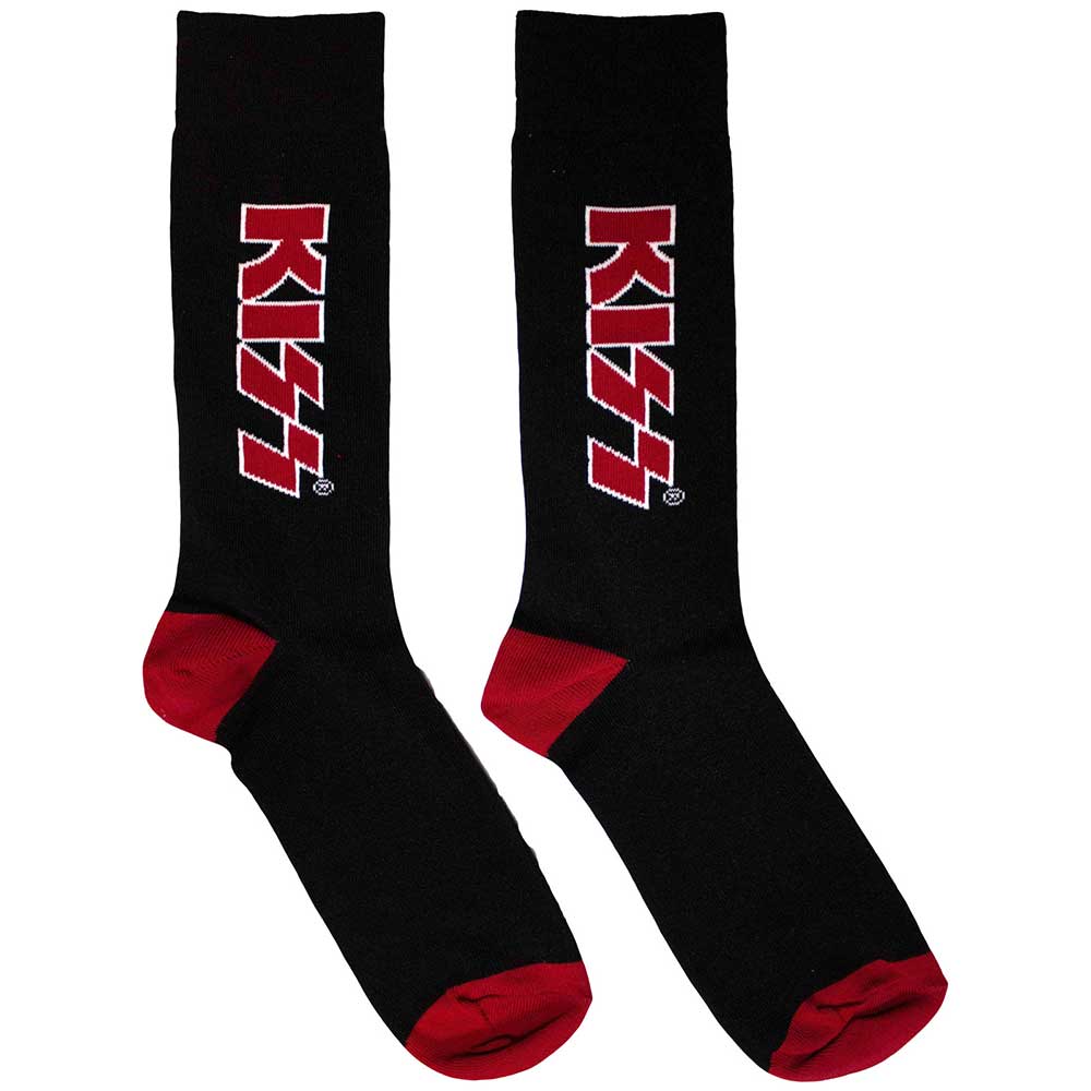 KISS Rock Logo Socks