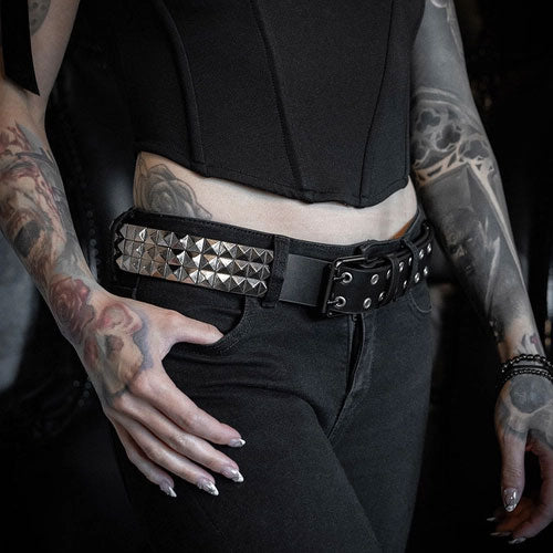 Citadel Pyramid Stud Belt