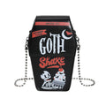 Goth Shake Coffin Crossbody Bag