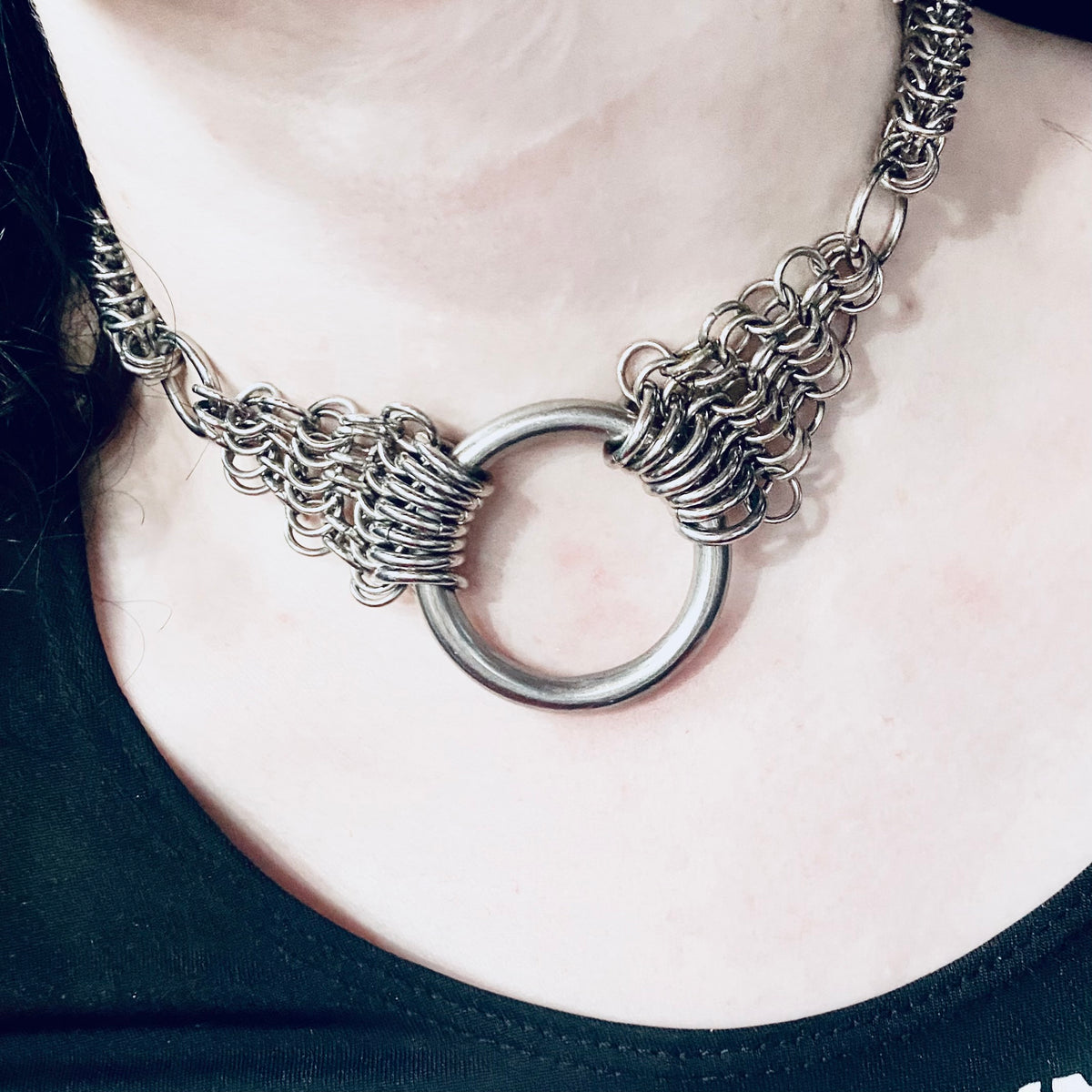 Badassery Chainmaille Collar