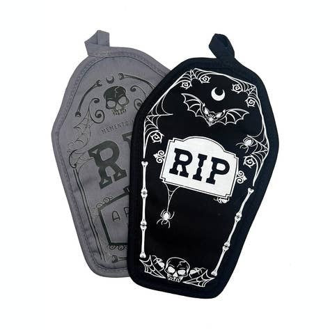 Cemetery Pot Holder Set
