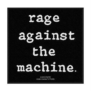 RAGE AGAINST THE MACHINE (RATM) Logo Patch