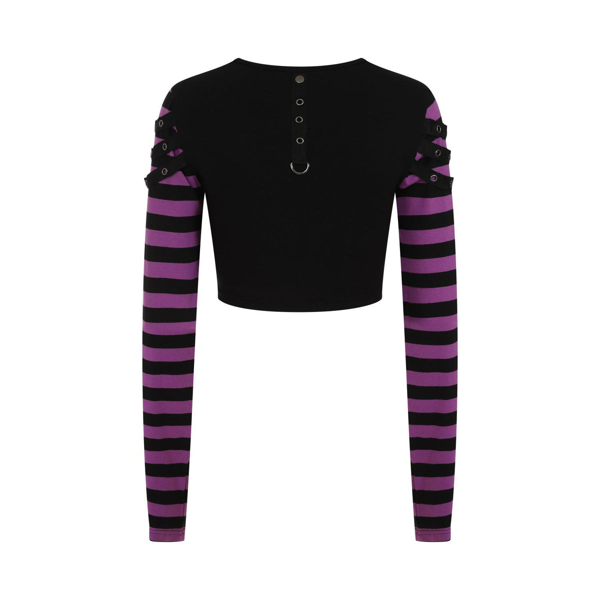Lycoris Purple Stripe Top