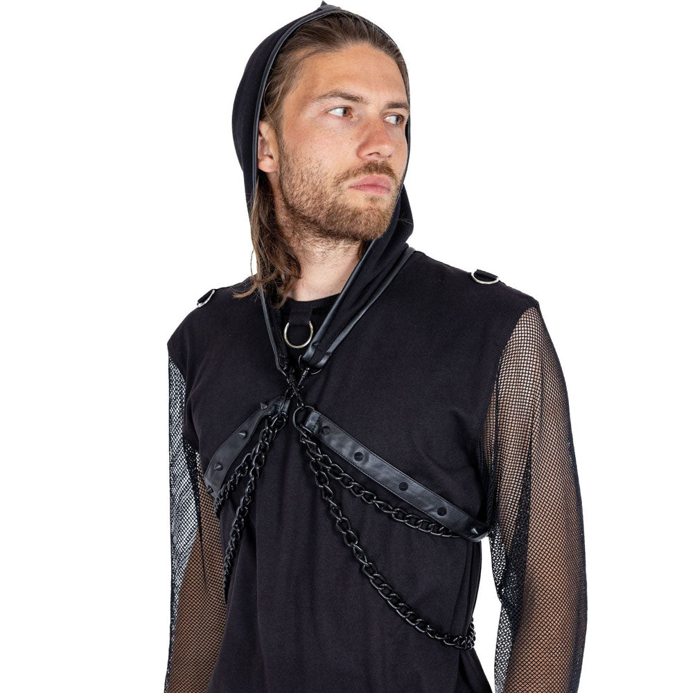 Midnight Hooded Harness