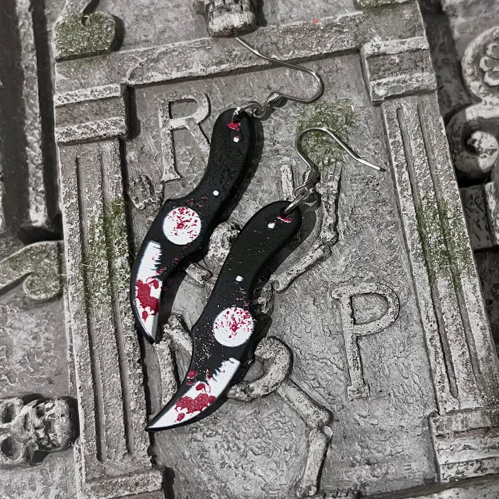 Bloody Scares Earrings - Tactical Fright
