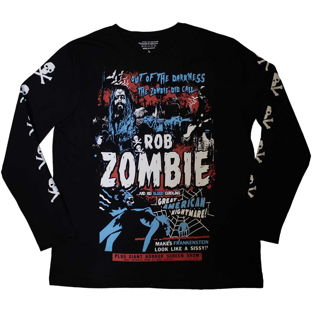ROB ZOMBIE Zombie Call Longsleeve Tee