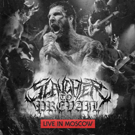 SLAUGHTER TO PREVAIL Live In Moscow RSD (2023) Red/Silver/Black Splatter