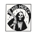 No Mercy Enamel Pin