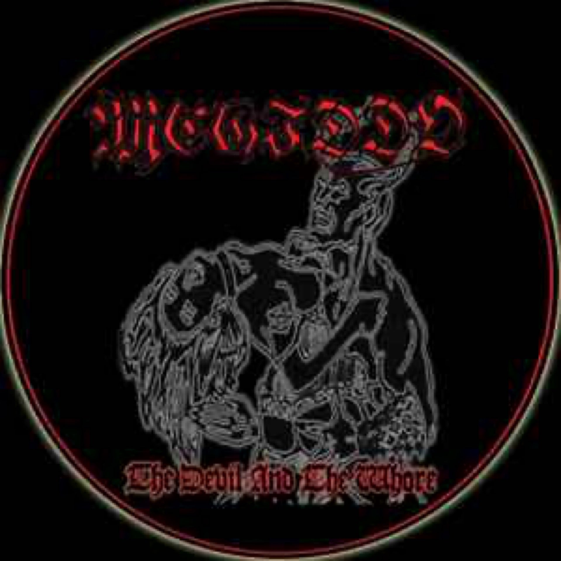 MEGIDDO The Devil And The Whore - Picture Vinyl (2000) Pressed 2006