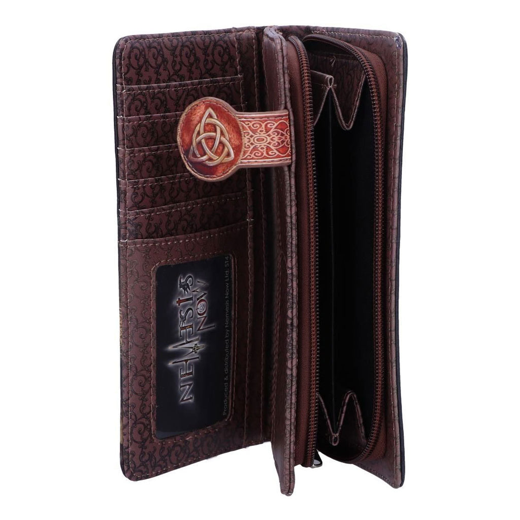 Witching Hour Black Cat Embossed Wallet