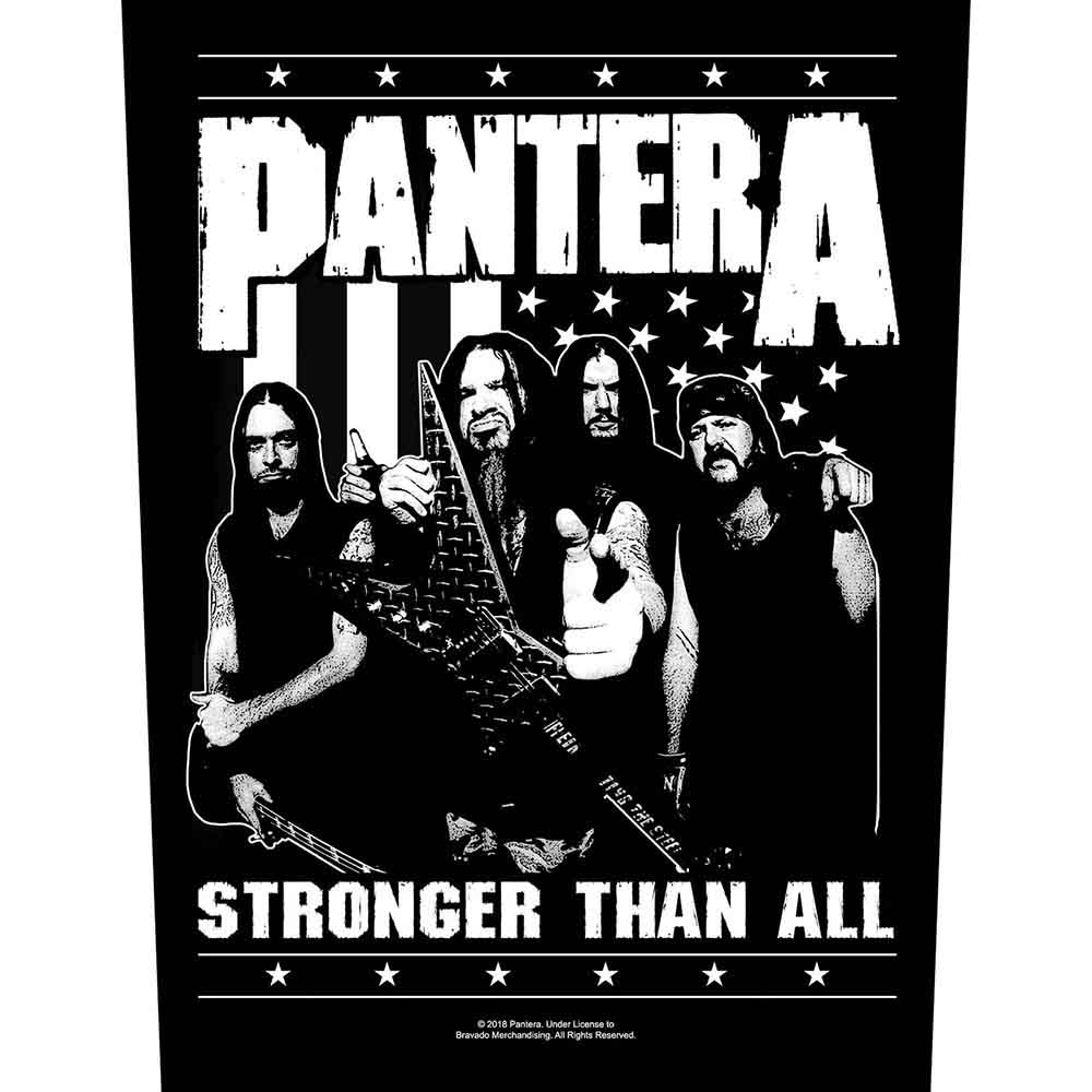 PANTERA Stronger than All Back Patch
