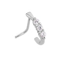 Lustrous Nose Stud - Wrap Around