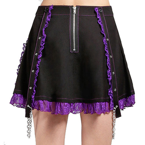 Lolita's Royal Blood Purple Suspender Skirt