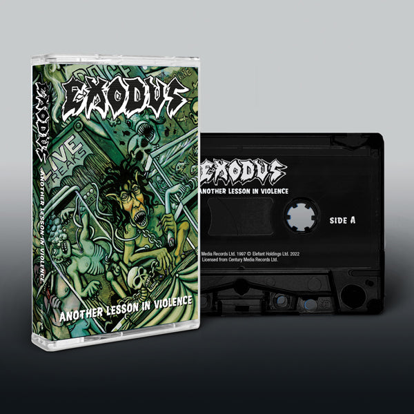 EXODUS Another Lesson In Violence Cassette 1997 (2022)