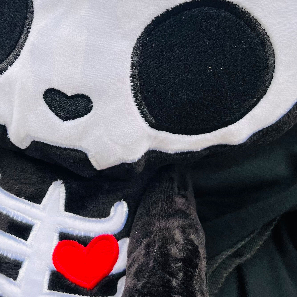 Skele Kitty Plushy Cat Backpack