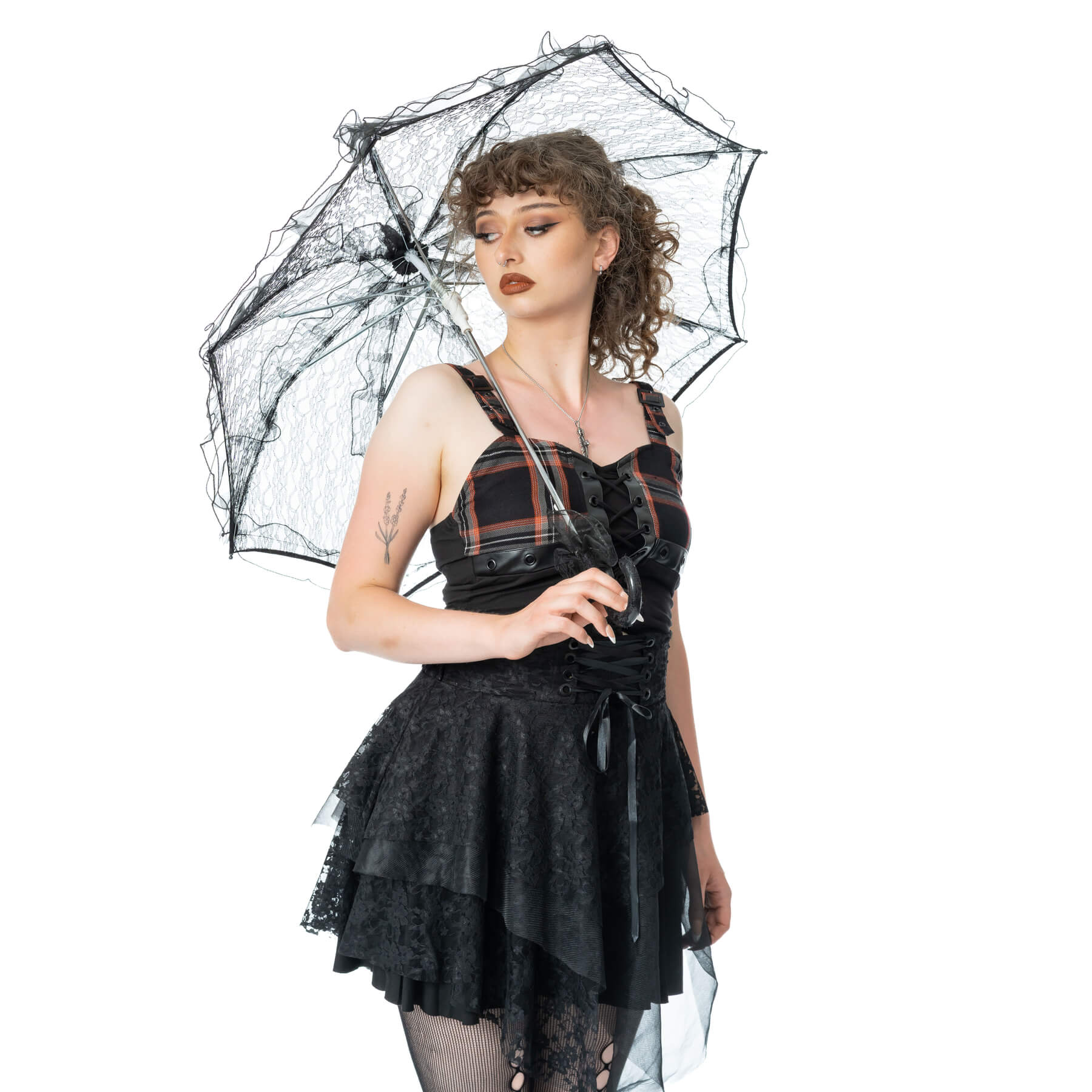 Widows Veil Parasol