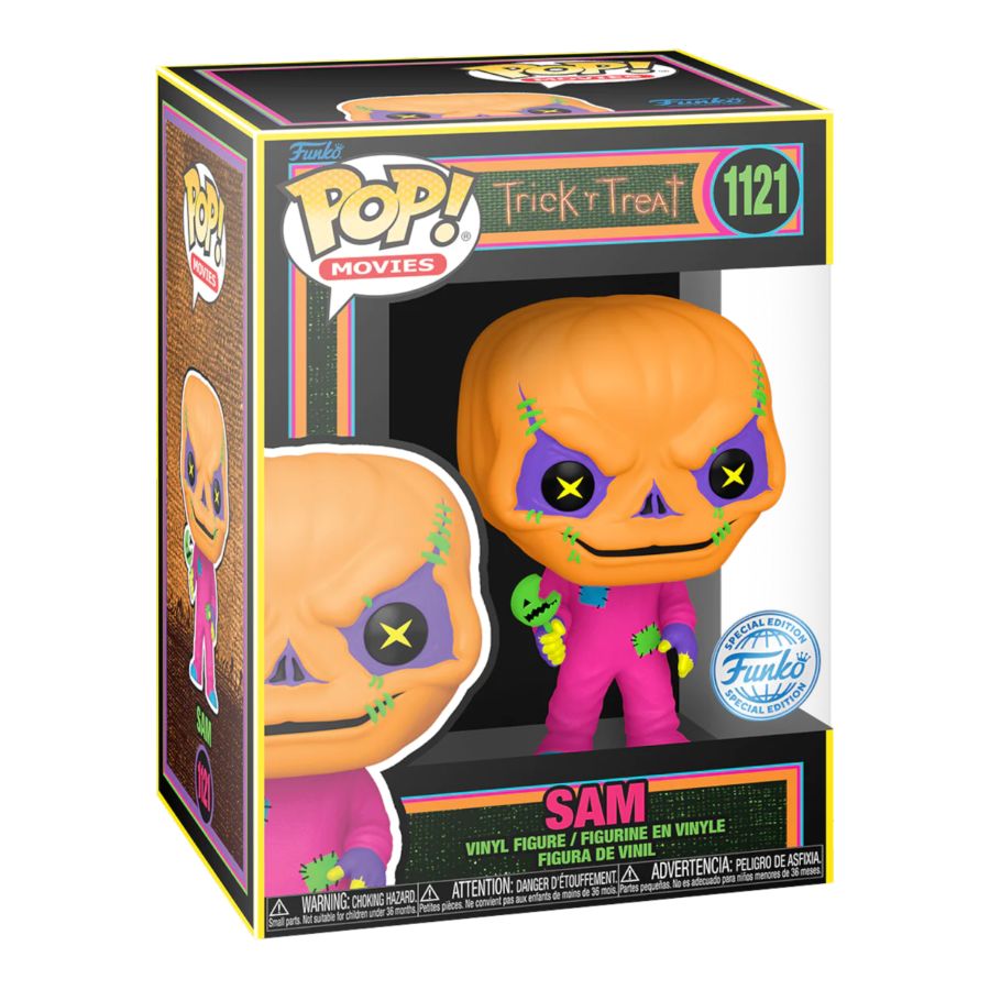 Trick 'r Treat Sam US Exclusive Blacklight Pop!