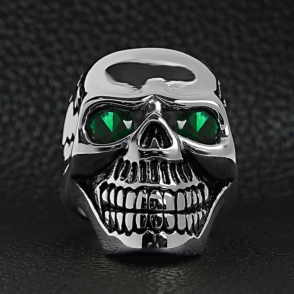 Odious Cracked Skull Ring