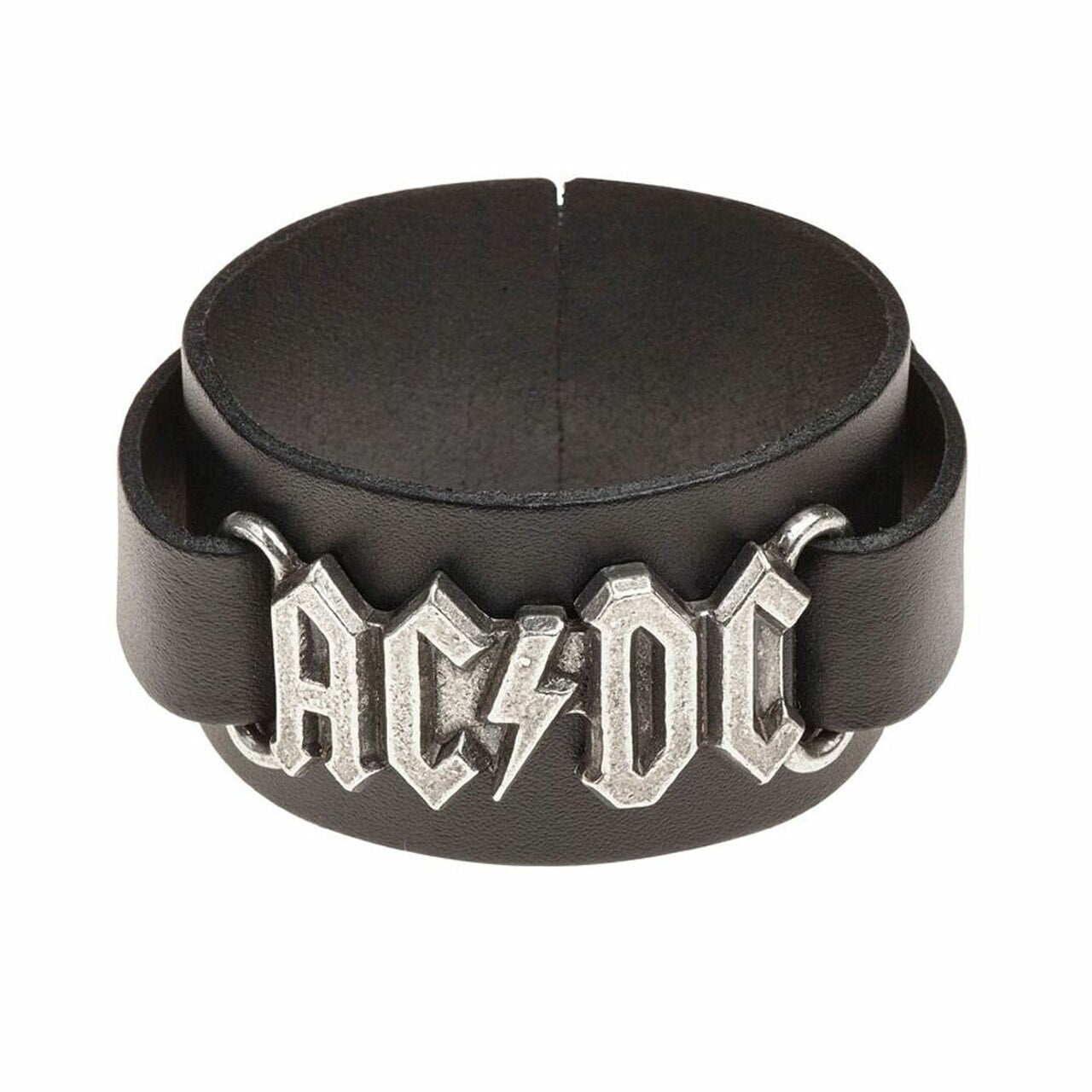AC/DC Leather Cuff