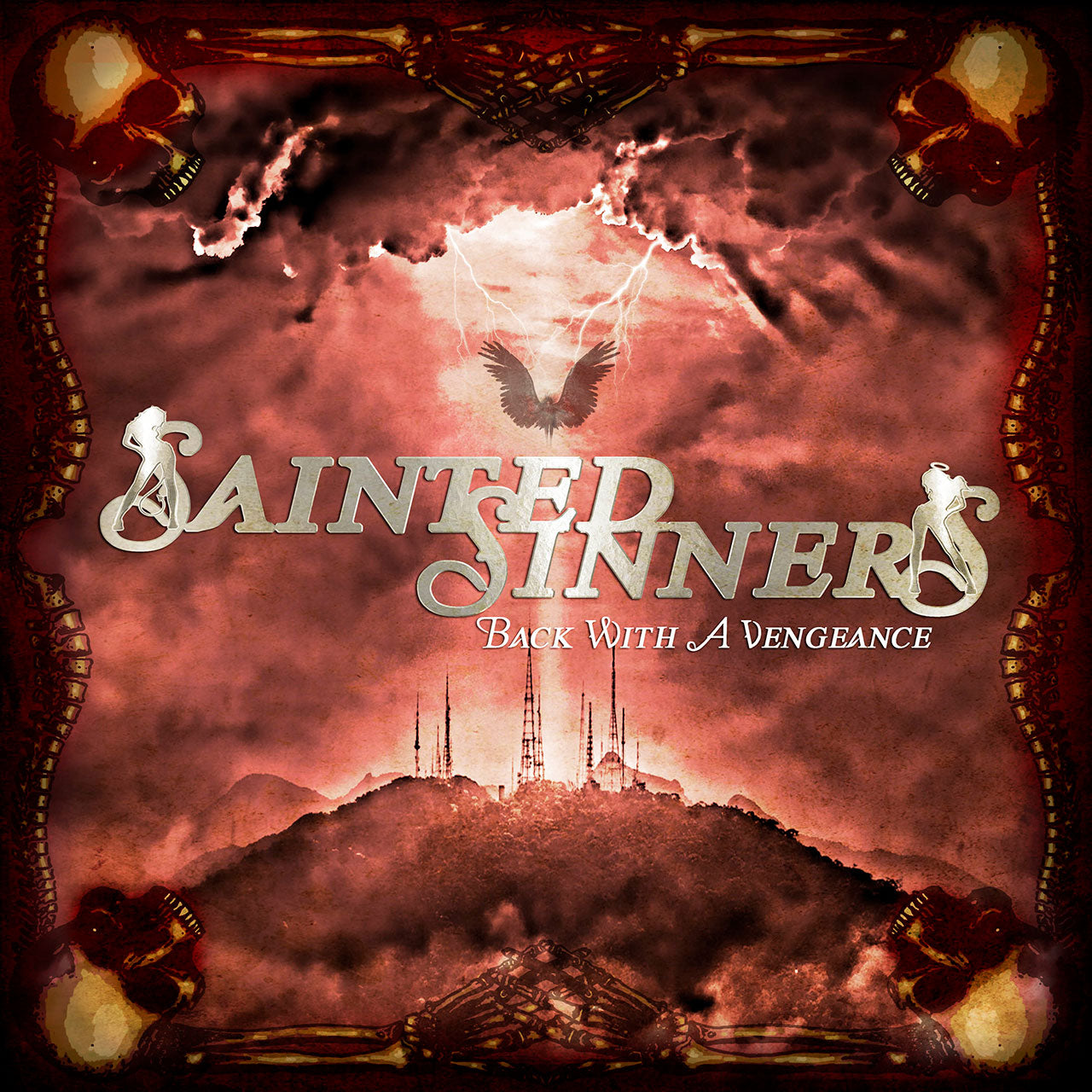 SAINTED SINNERS Back With A Vengeance CD (2018)