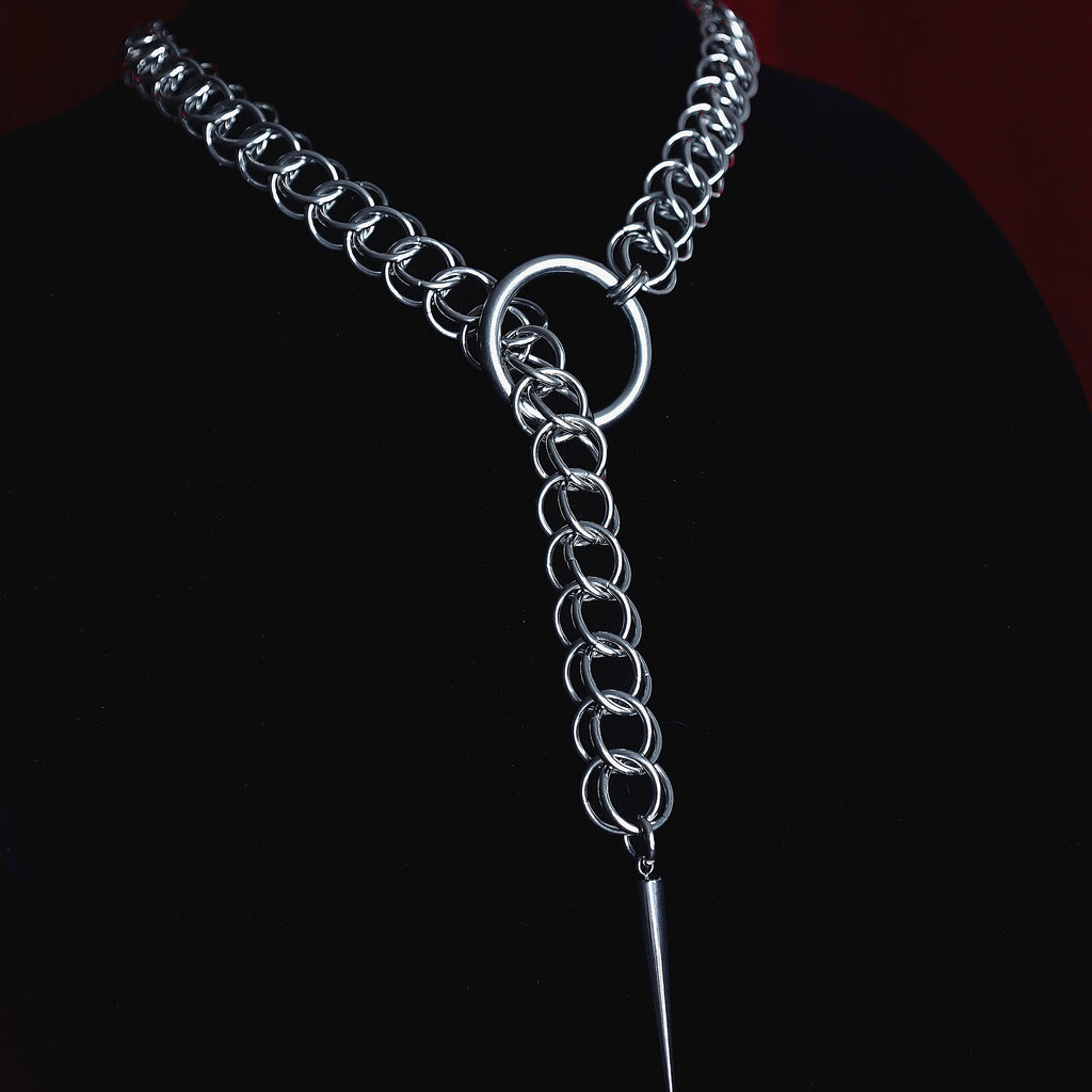 Wolfsbane Chainmaille Necklace