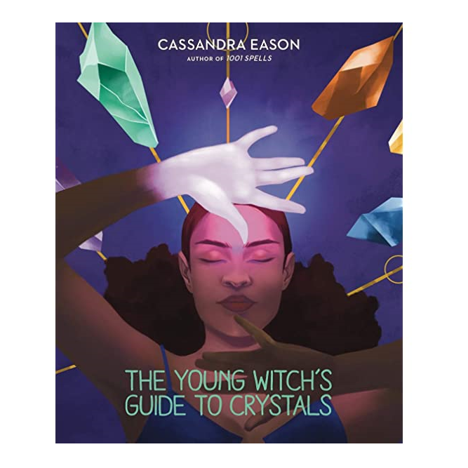 Young Witch's Guide To Crystals Hard Cover Book