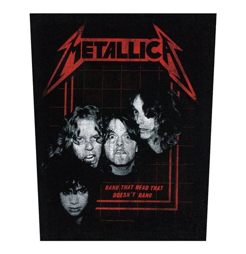 METALLICA Bang That Head Back Patch