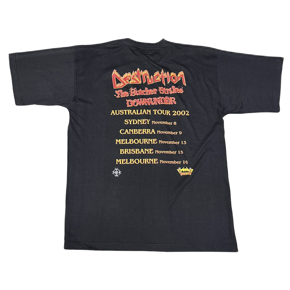 DESTRUCTION 2002 Australian Tour Tee