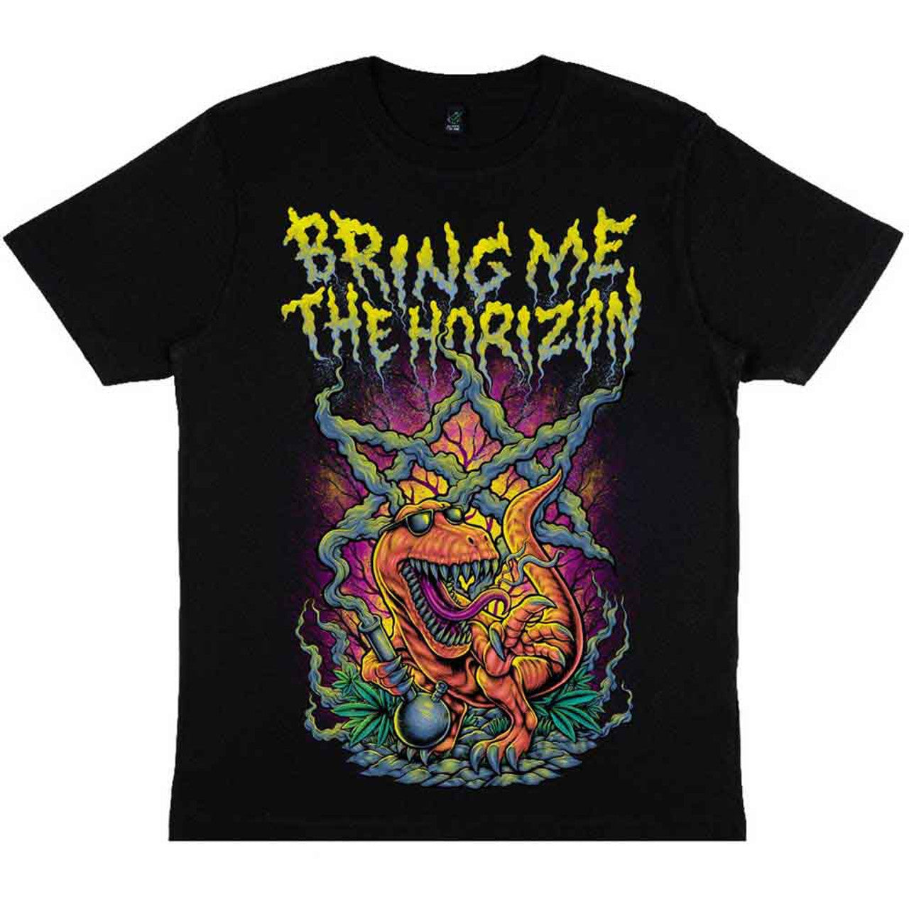 BRING ME THE HORIZON (BMTH) Smoking Dino Army Tee