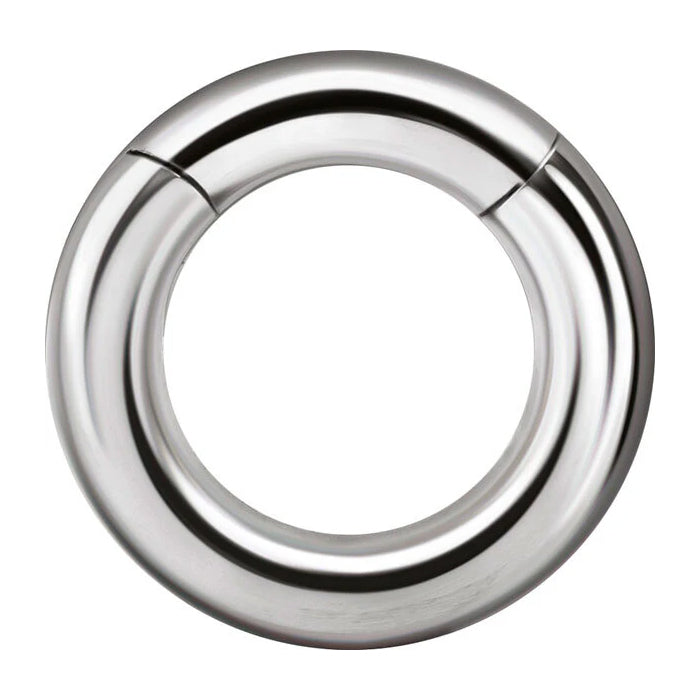 4g Heavy Gauge Hinged Segment Ring - Surgical Steel