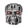 Terminator Robot Red Eyes Ring