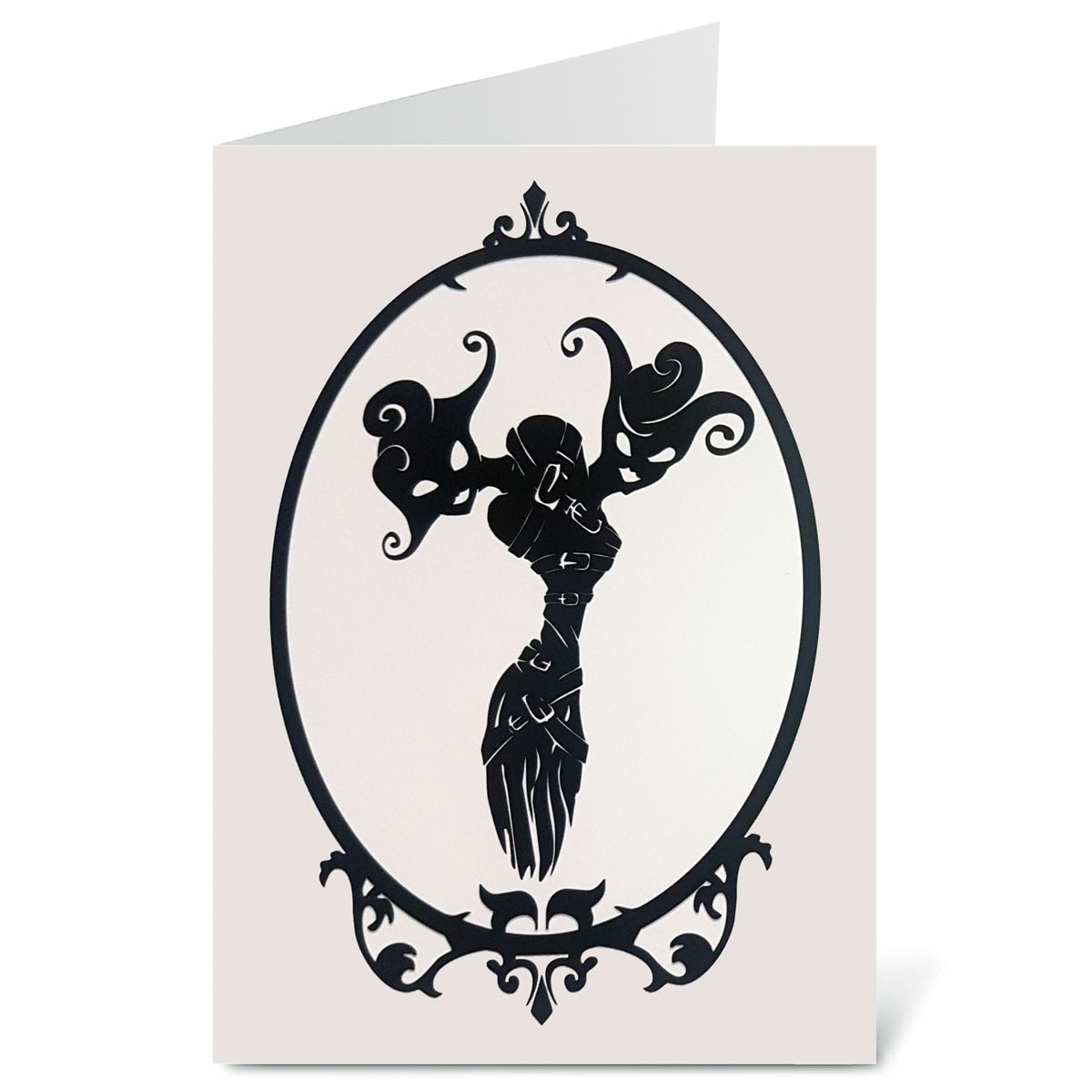 Sinister Sisterhood Blank Card