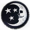 Moon Round Towel
