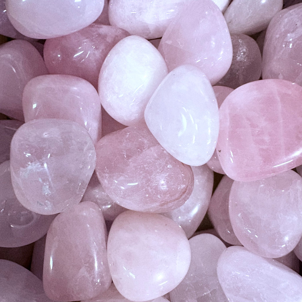 Rose Quartz Tumbled Gemstone Single Stone