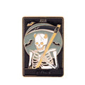 Death Tarot Card Enamel Pin