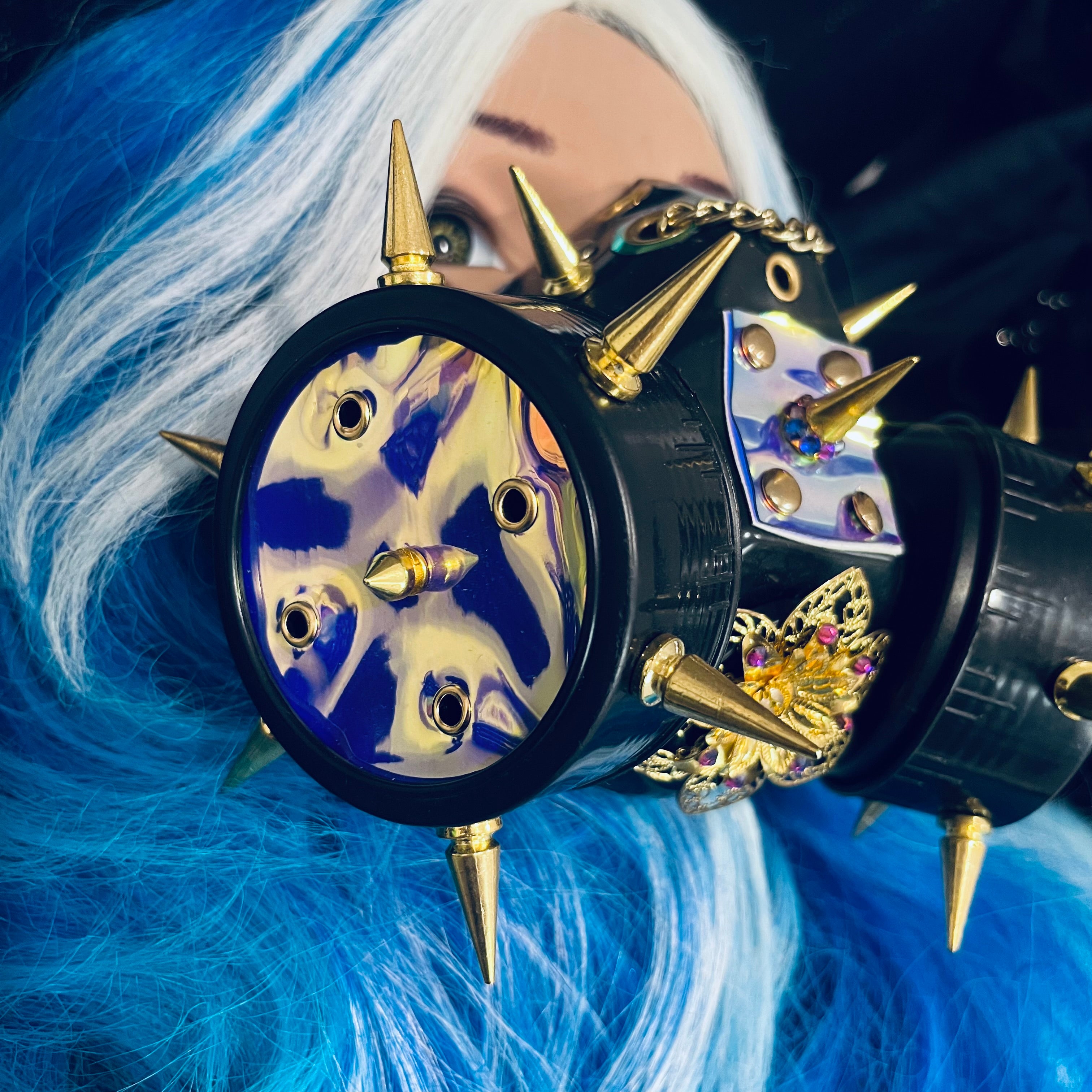 Galactic Cluster Cybergoth Gas Mask
