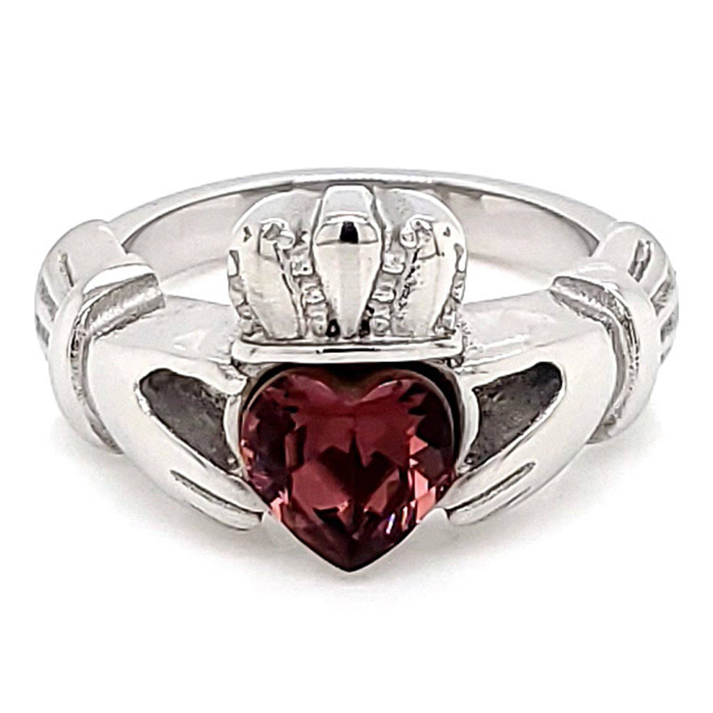 Claddagh Amethyst Ring
