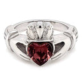 Claddagh Amethyst Ring