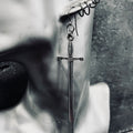 Crusader Sword Earrings