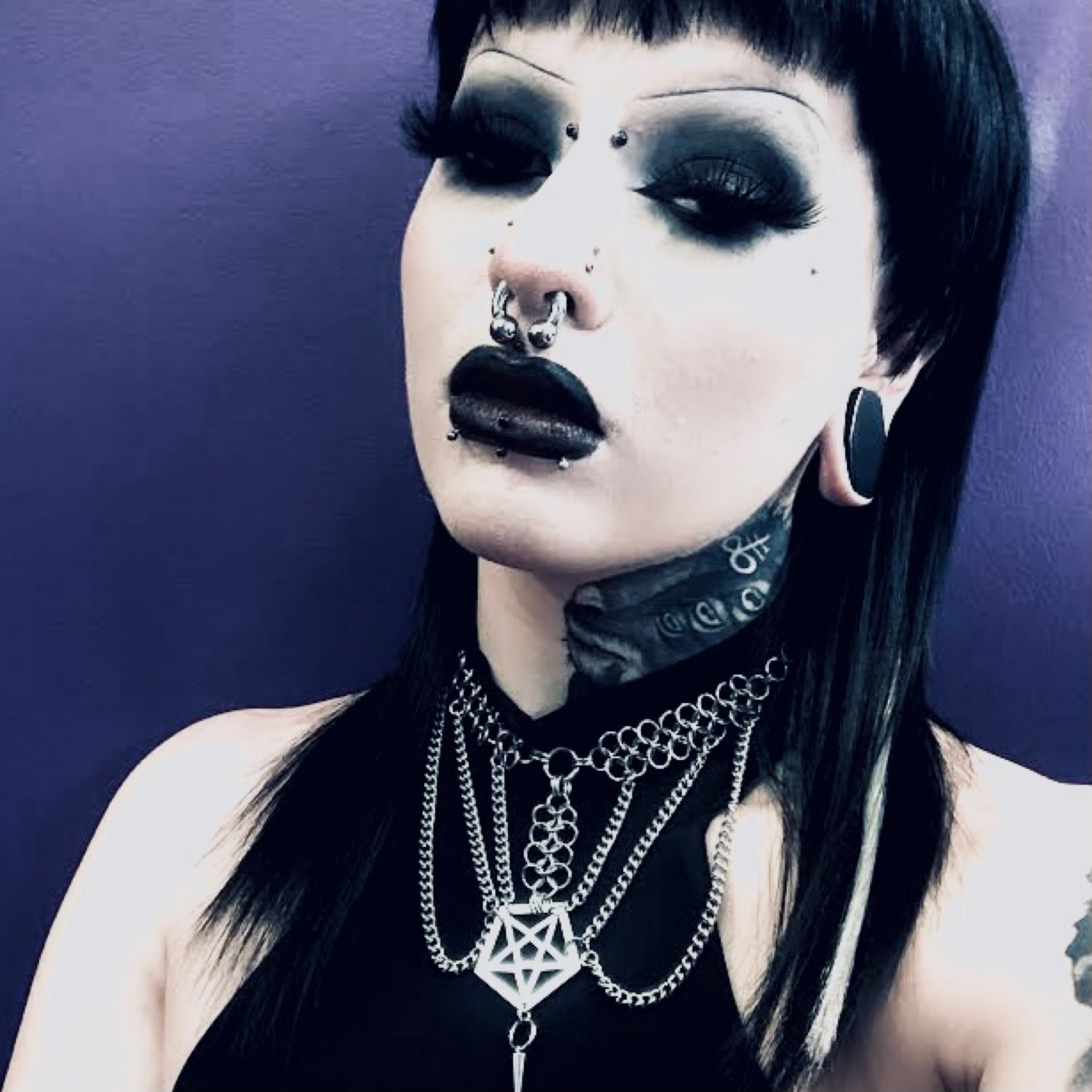 Black Metal Majesty Choker