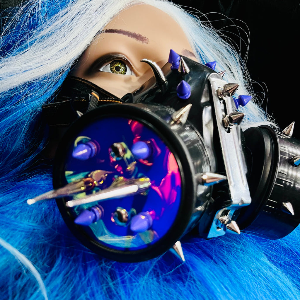 Curium Ring Cybergoth Gas Mask