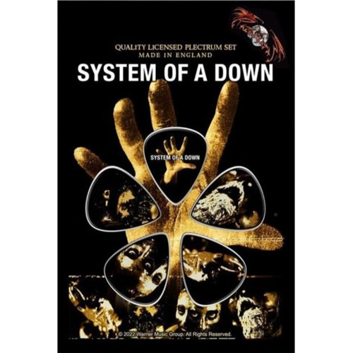 SYSTEM OF A DOWN (SOD) Guitar Plectrum Pack