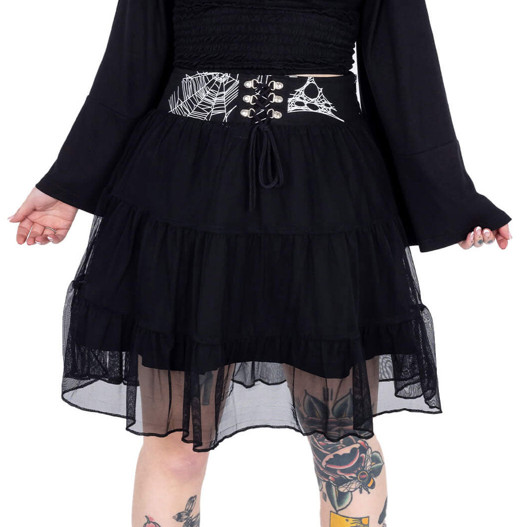 Arhana Spider Web Skirt