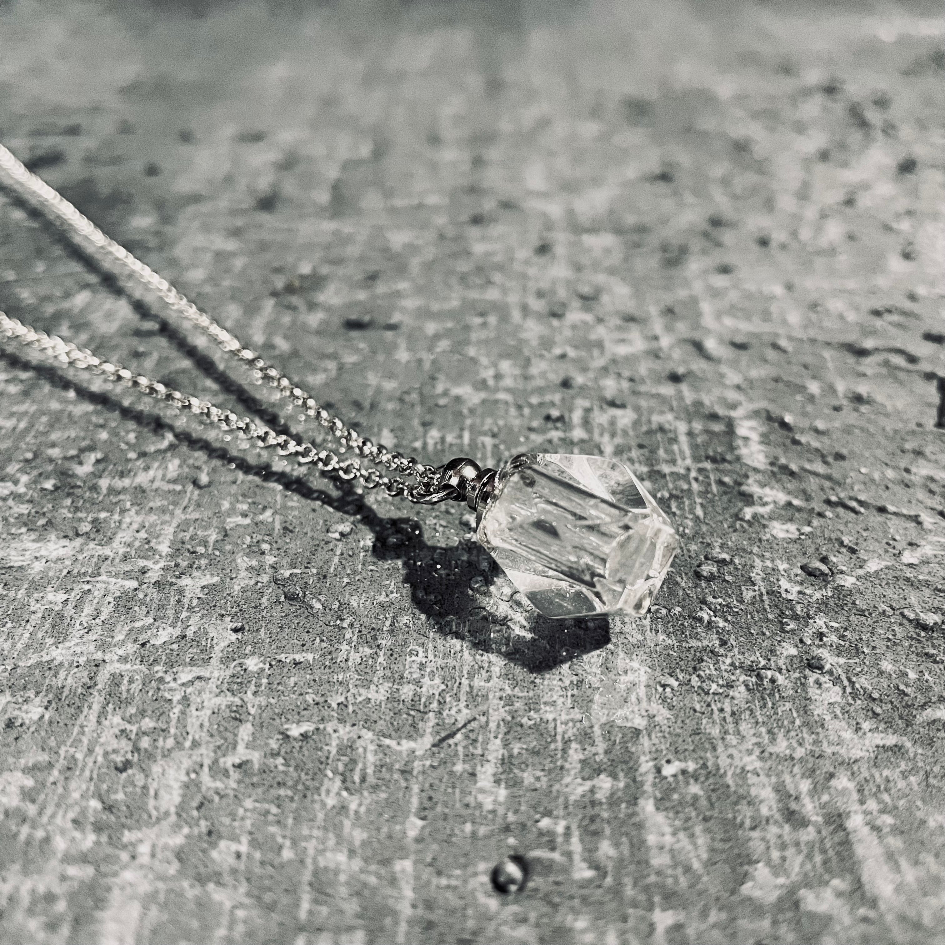 Immaculately Cremation Vial Necklace