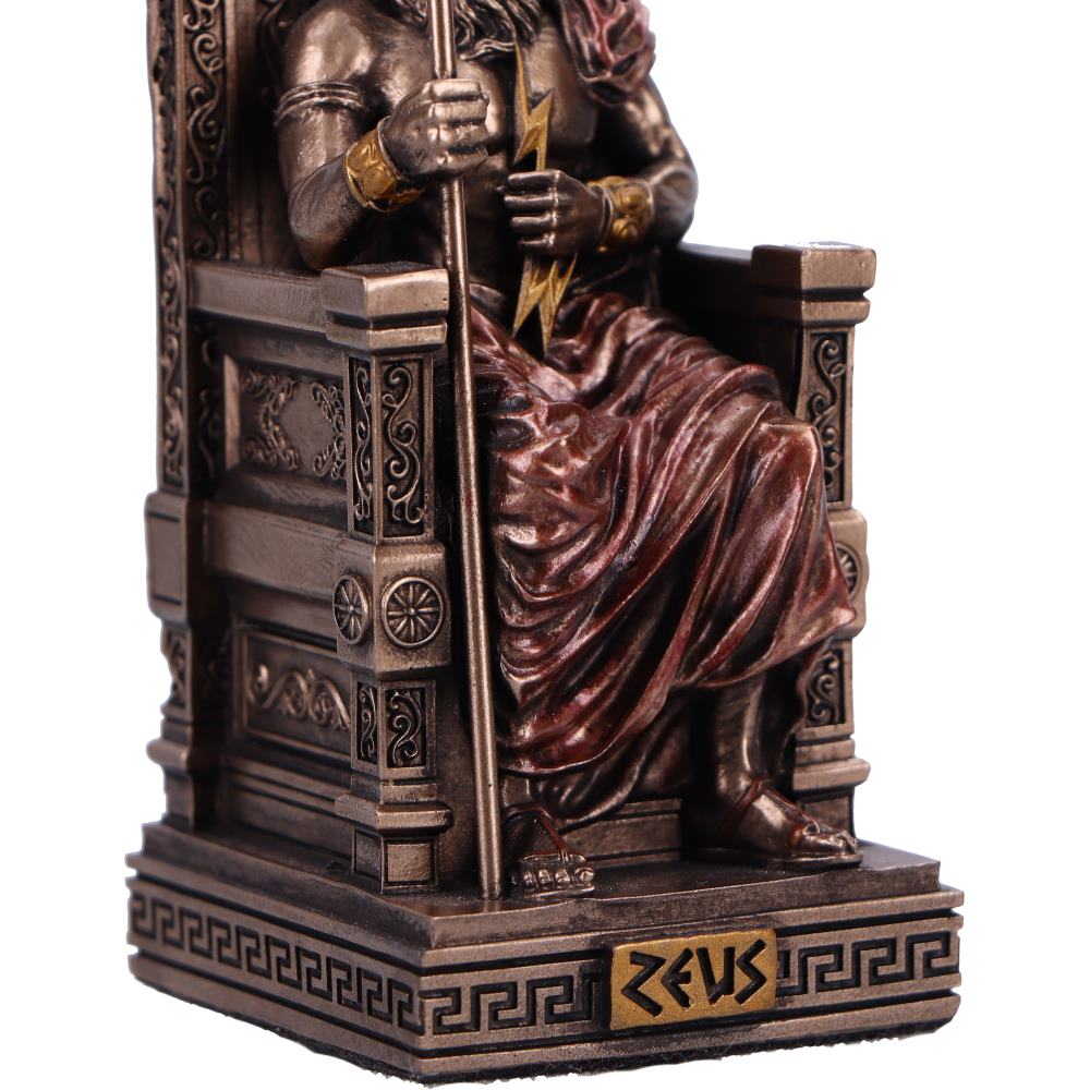 Zeus God of the Sky (Mini) Bronze Figurine