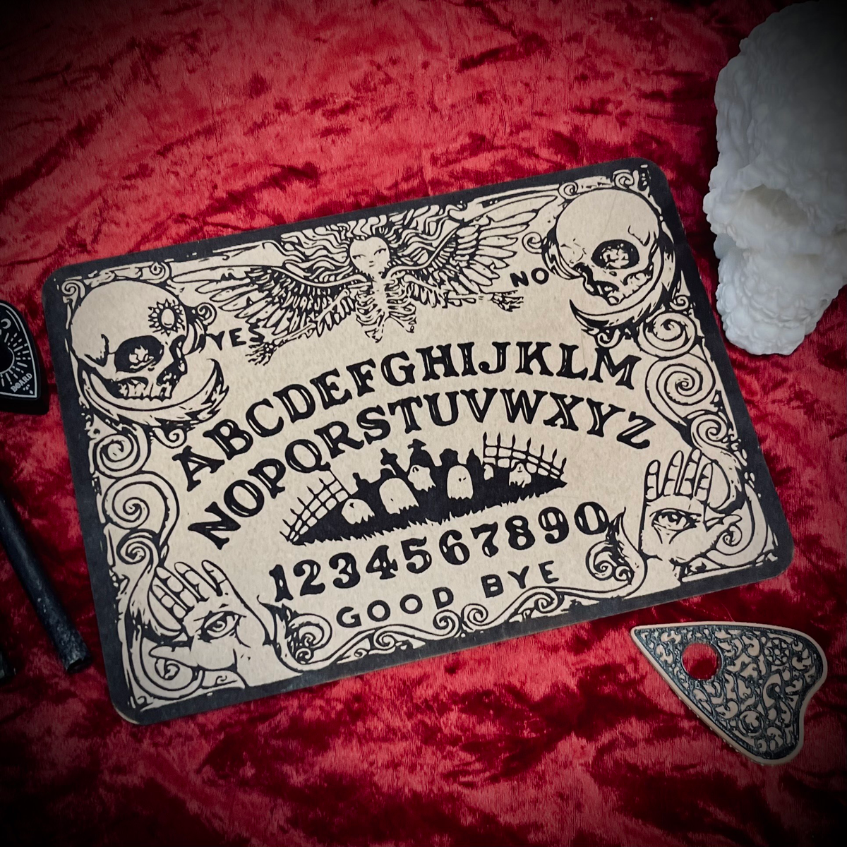 Spirit Board Crypt Keeper Mini With Planchette