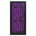 GREEN DAY Purple Stack Patch