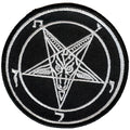 Baphomet Sigil White Patch