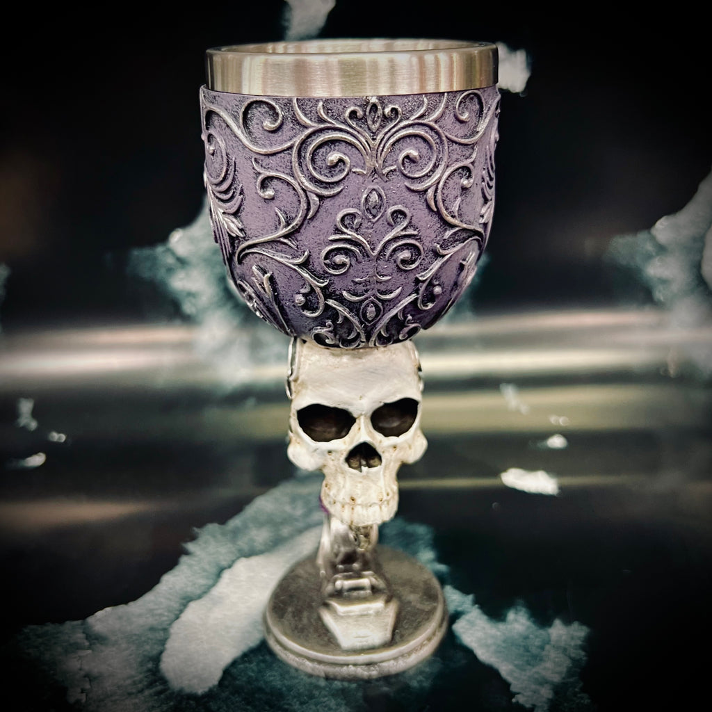 Reminiscent Skull Goblet