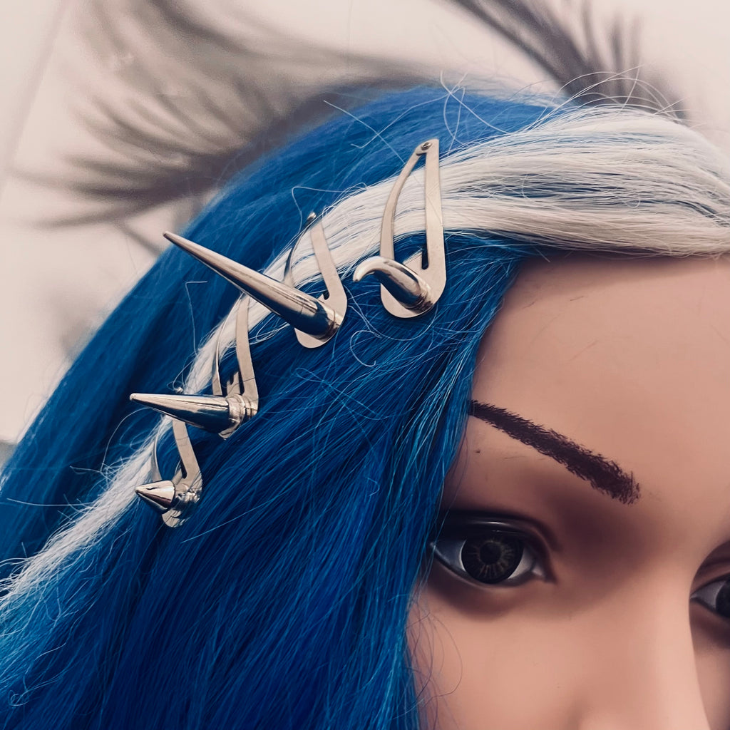 Serenity Spike Hair Clips